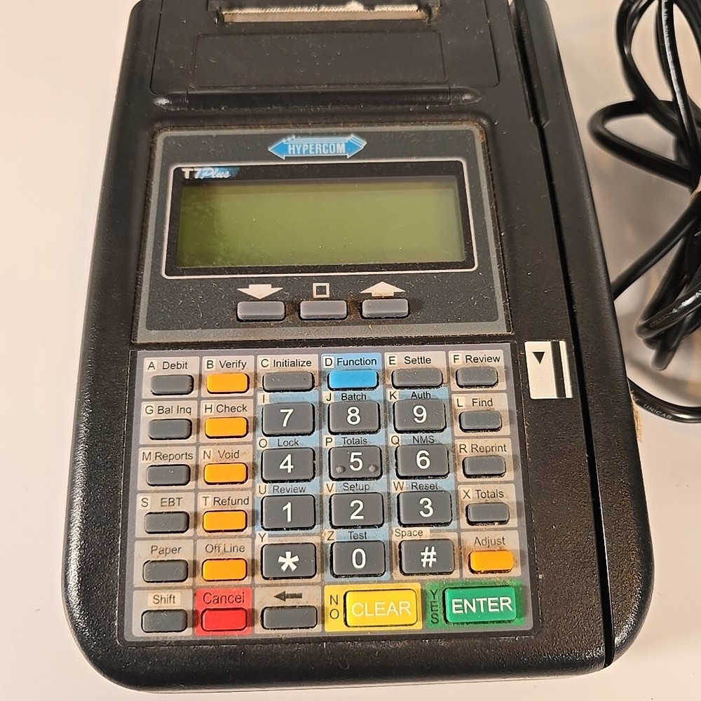 Hypercom T7Plus Credit Card Machine Reader