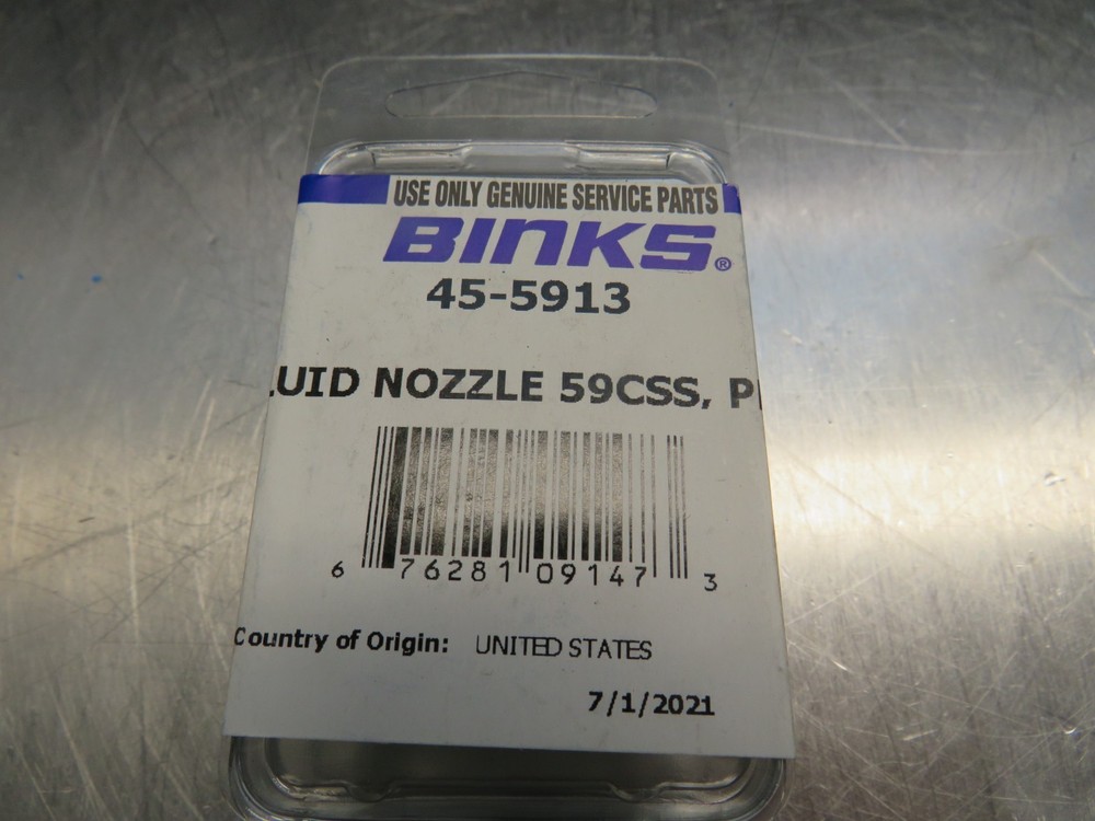 Binks 45-5913 Fluid Nozzle 59CSS