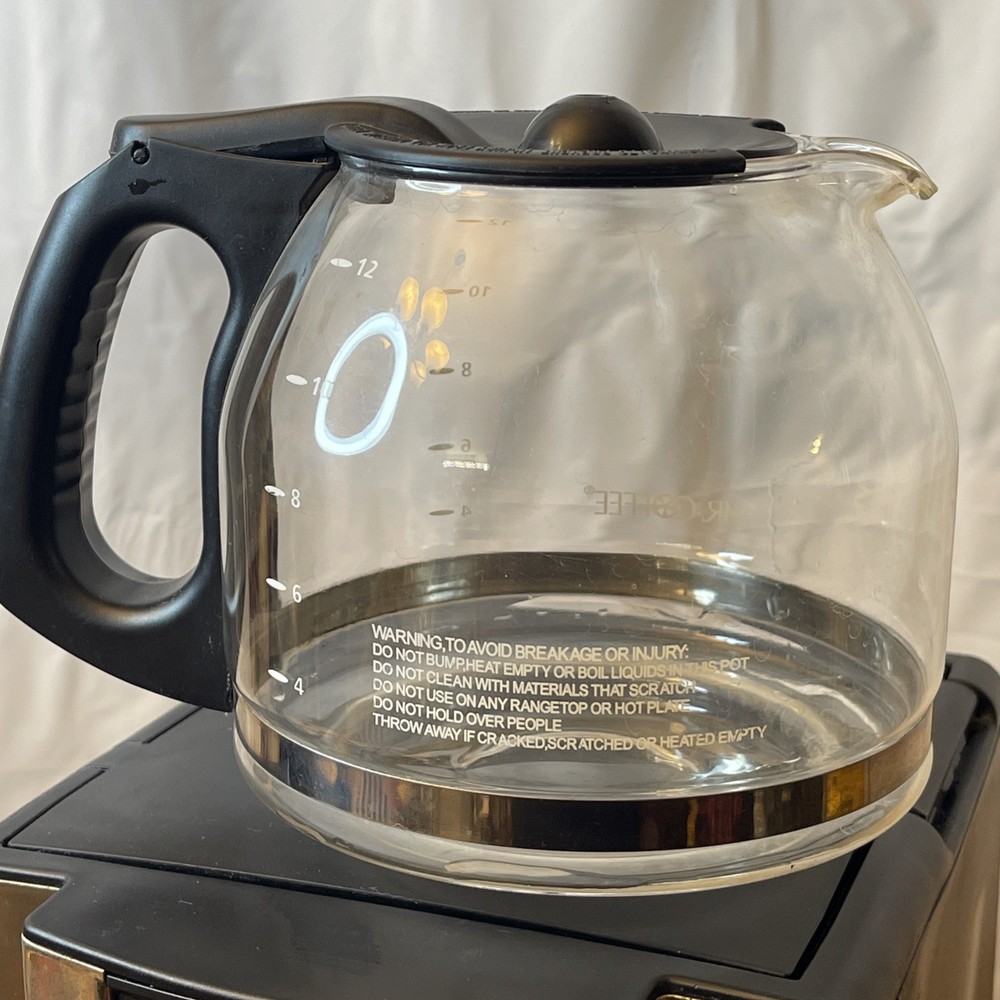 Mr. Coffee 12-Cup Programmable Coffeemaker Strong Brew Black Select BVMC-5JX33GT