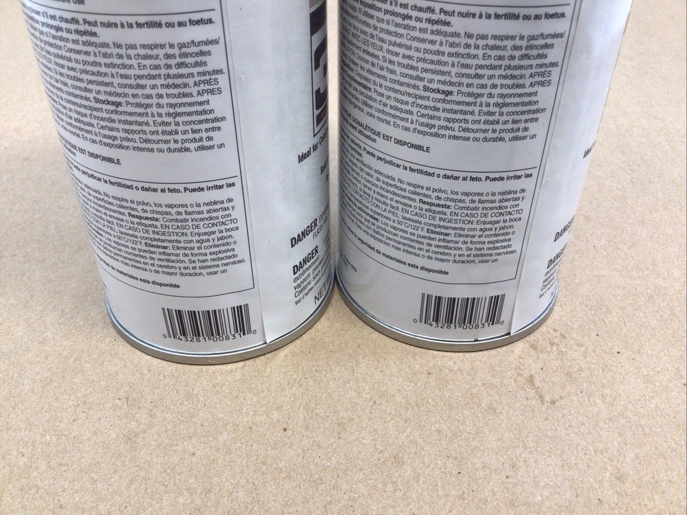 Seymour Stripe Inverted Marking Paint Fluorescent Orange 20-357 Two Pack