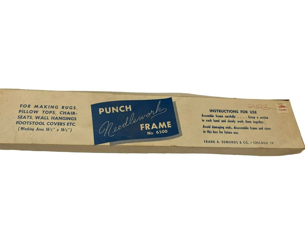 Vintage Punch Needlework Frame craft supply