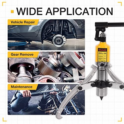 Hydraulic Gear Puller Hydraulic Puller Kit Bearing Puller with Case 2 or 10 Ton