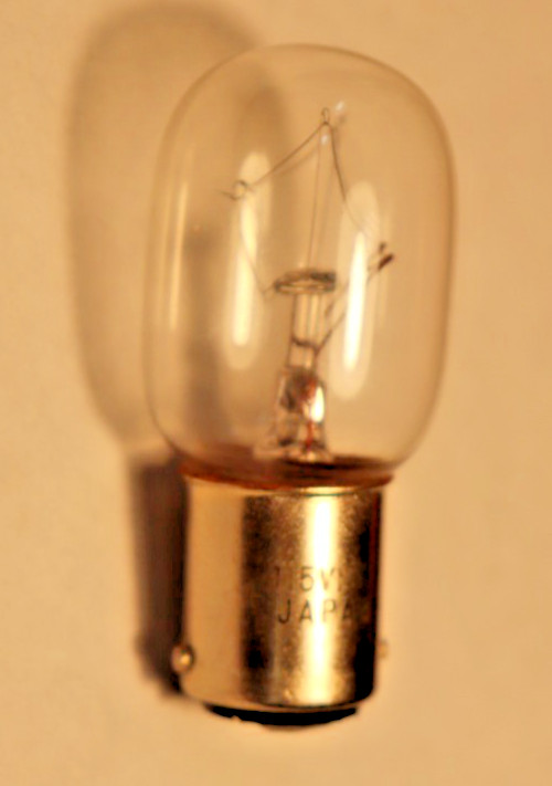 Microscope bulb lamp - 115v 15w-double contact
