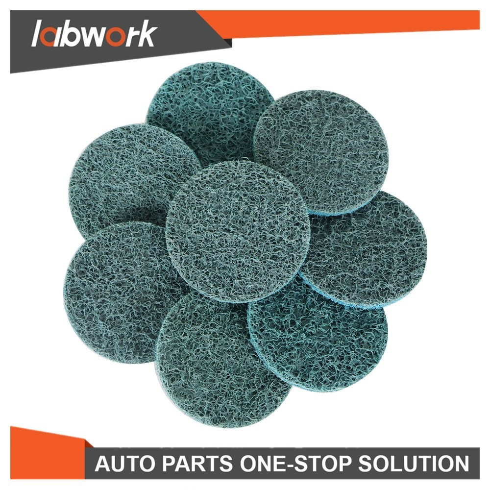 Labwork Fine Surface Conditioning Discs Roll Lock Grinder Sanding Pads 50Pack 2"