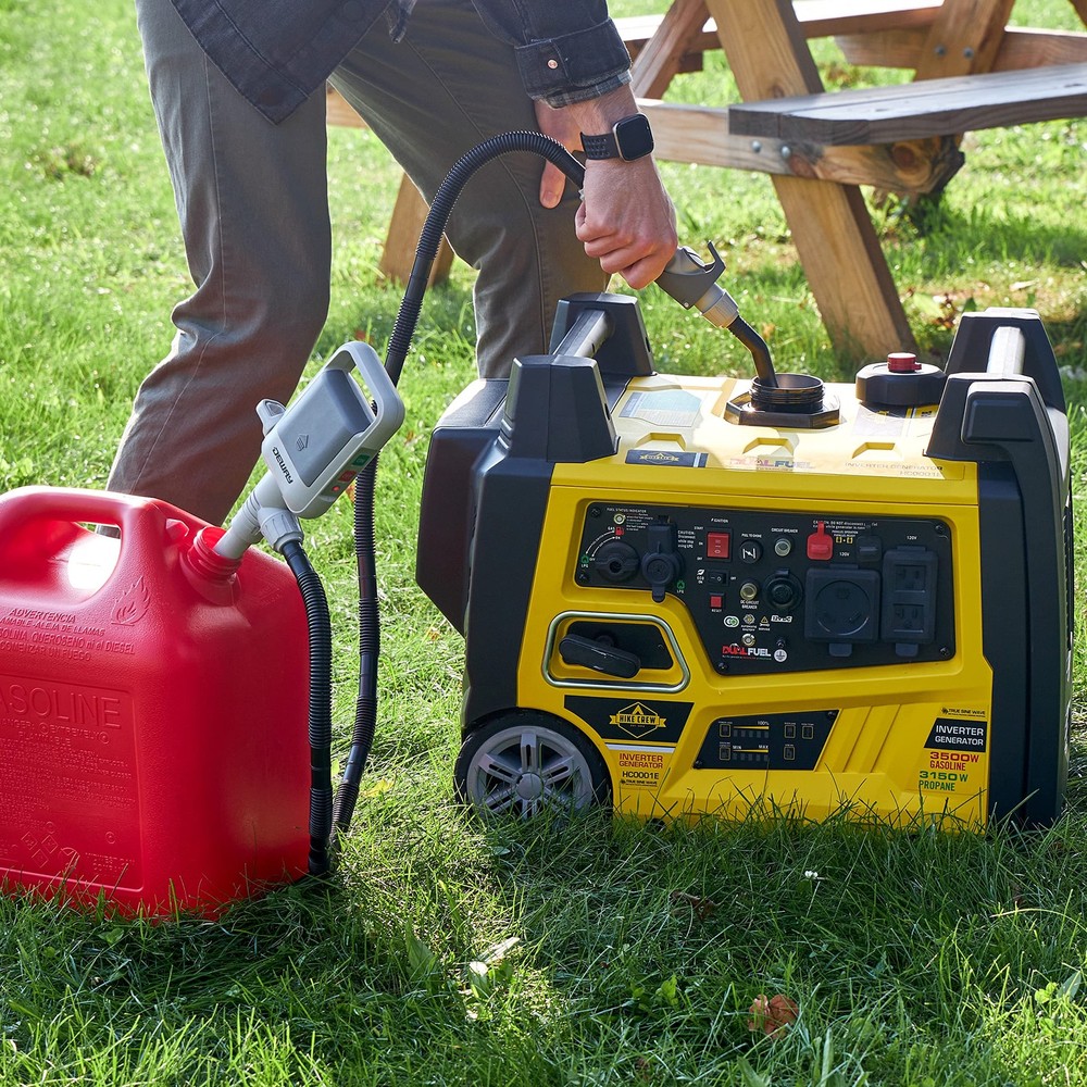 DEWAY Automatic Fuel Transfer Pump with Nozzle for Quick Flow Control & Stop