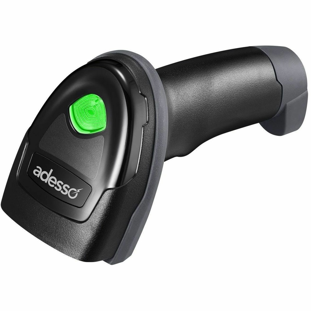 Adesso Wireless/Bluetooth/Wired 2D Barcode Scanner with Charging Cradle