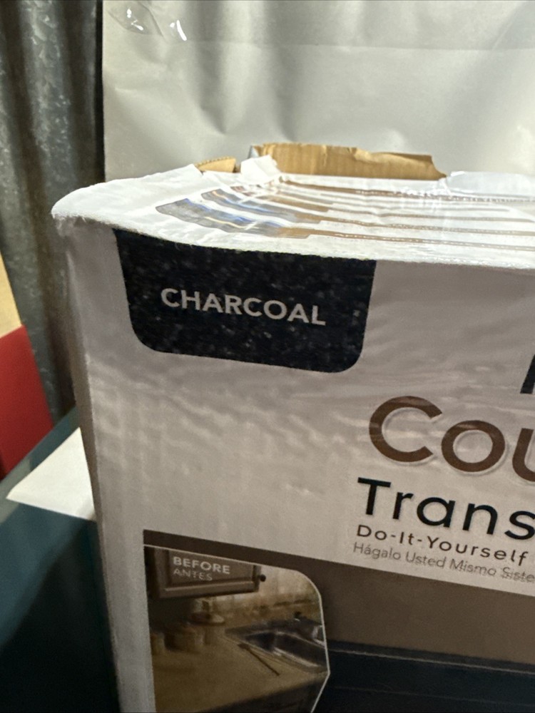 NEW RUSTOLEUM 258512 CHARCOAL TRANSFORMATIONS COUNTERTOP REFINISHING SYSTEM