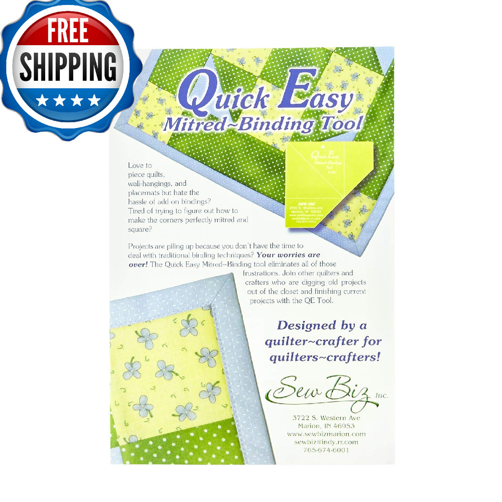 Quick Easy Miter Binding Tool