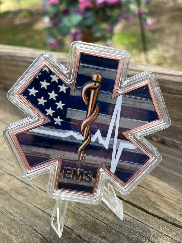 EMS First Responder 5 Oz Copper in STACKABLE Capsule - LOW SERIALS!