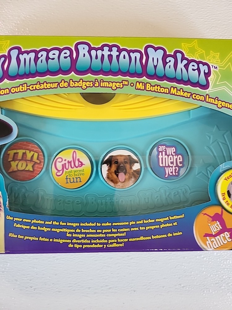 My Image Button Maker-Brand New- F31