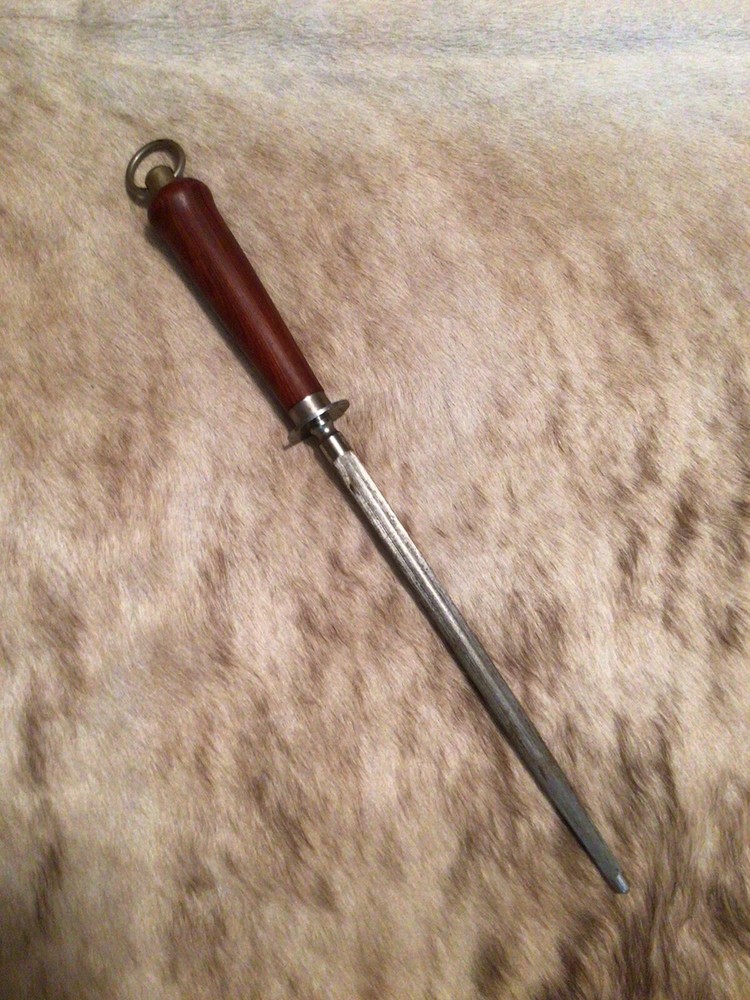Vintage Sharping Steel Knife Sharpener Rod