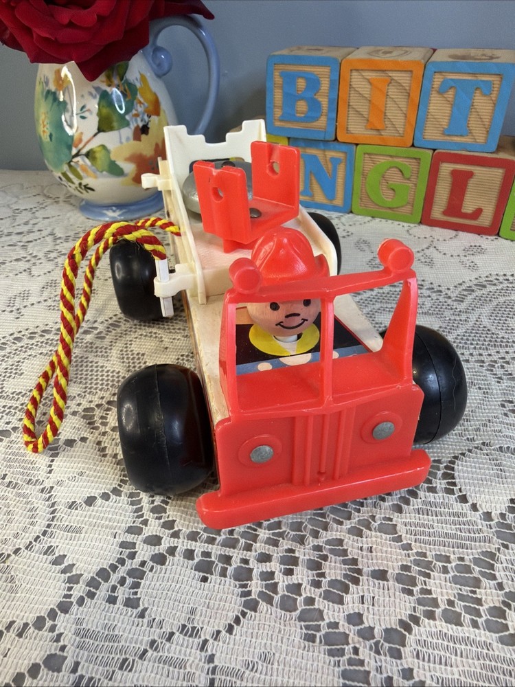 fisher price fire engine