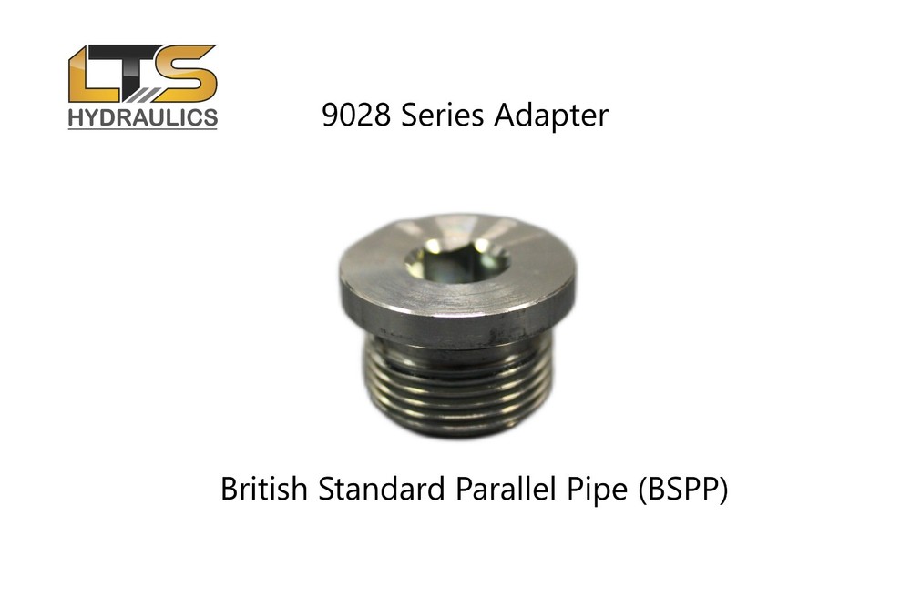 1/8" BSPP British Parallel Pipe Countersunk Plug with Washer 9028-02