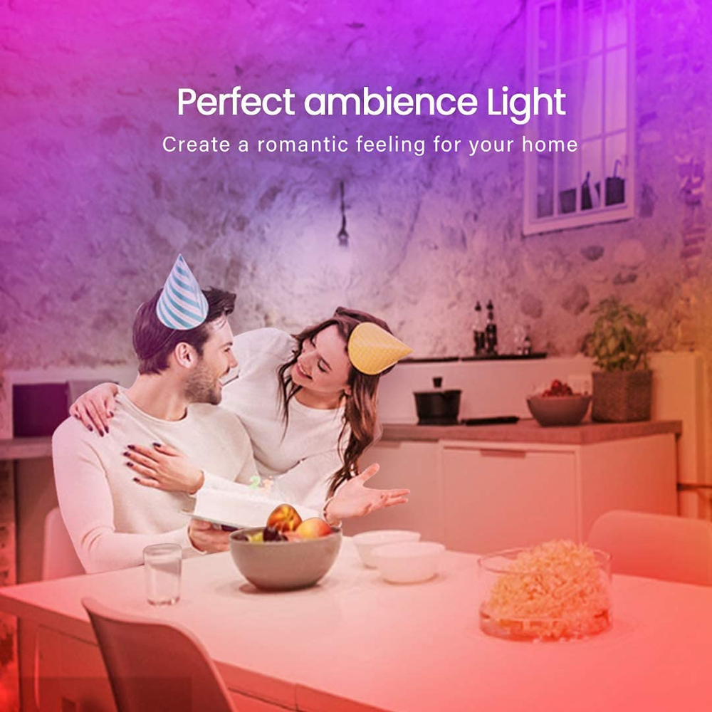 Bluetooth LED: Music Sync, Color Change, Phone Control, Remote (App+Remote+Mic)