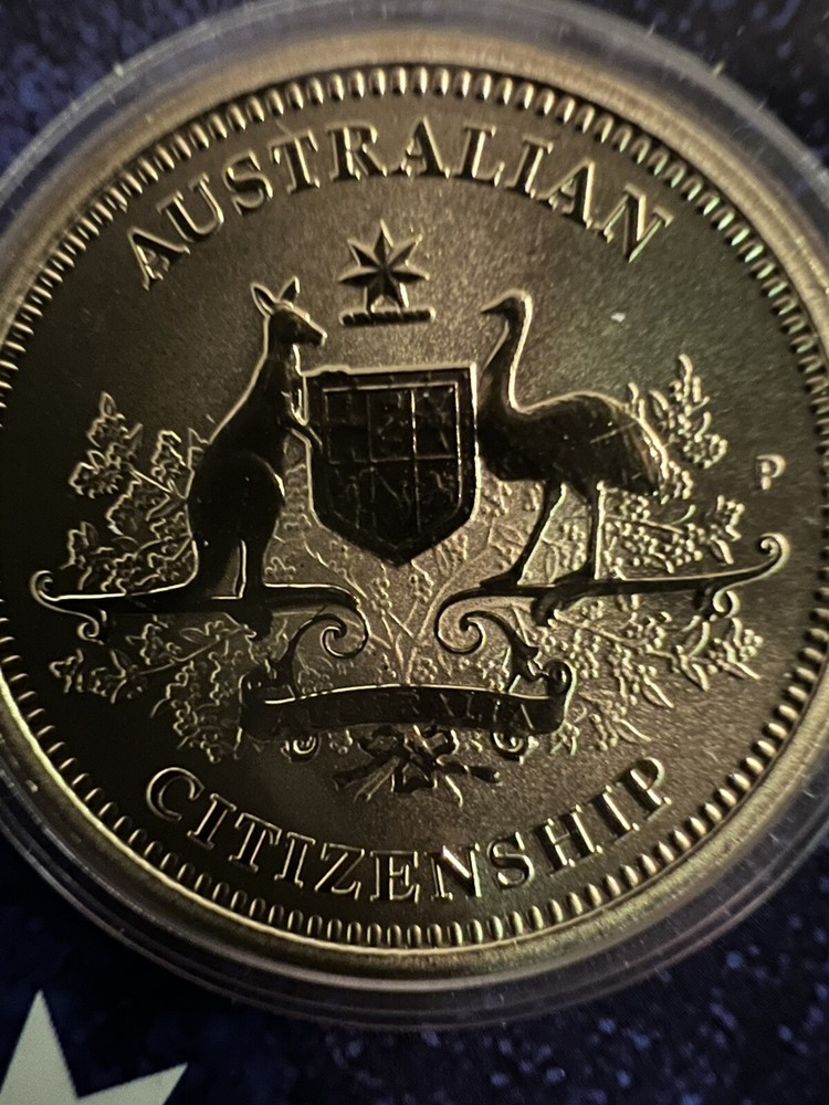 2021 $1 Australian citizenship coin