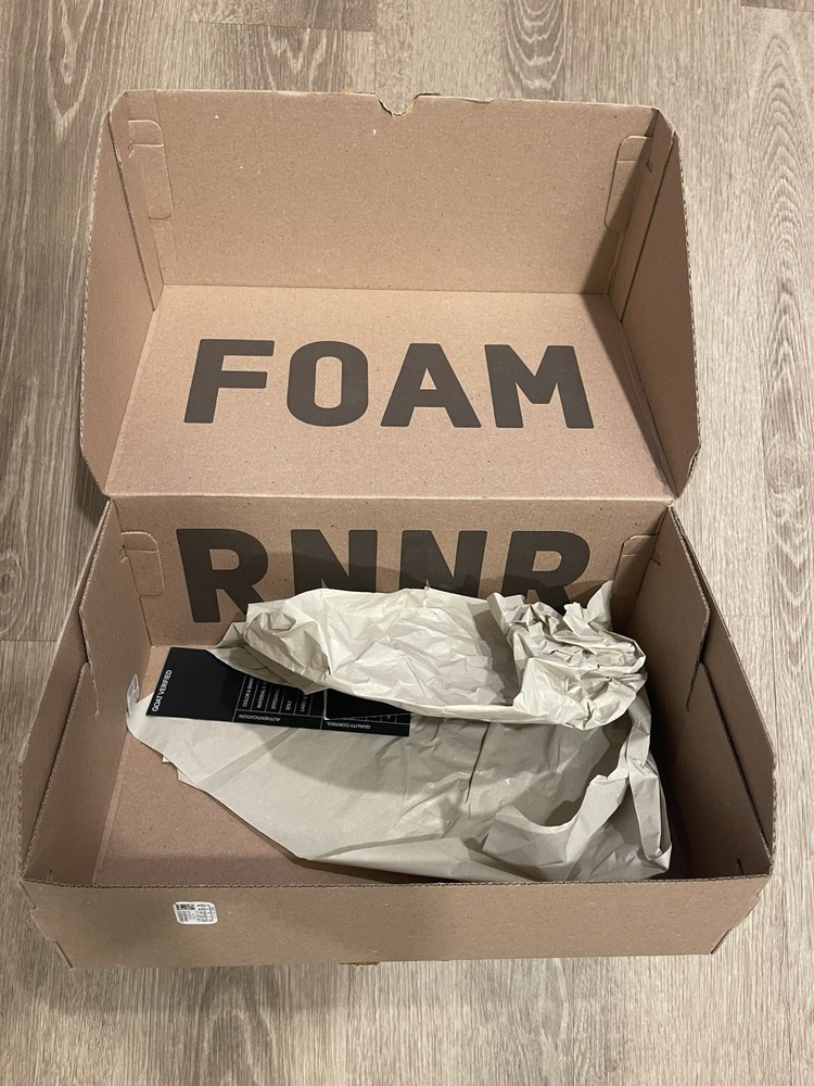 Adidas Yeezy Foam Runner Authentic Empty Box Only