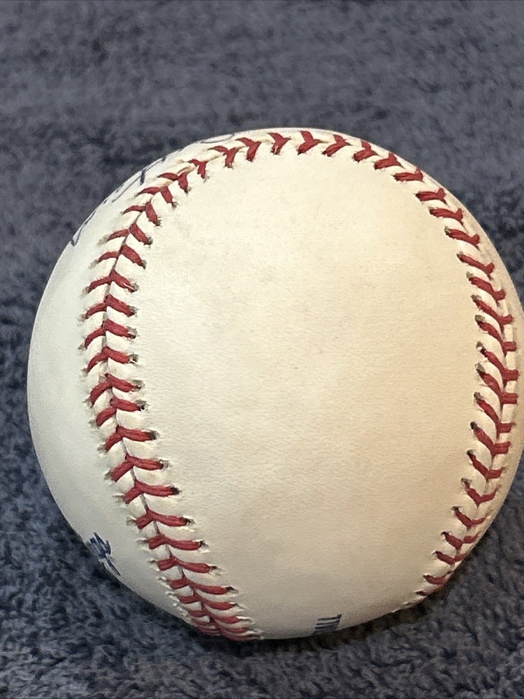 gil patterson signed baseball autograph ball auto y