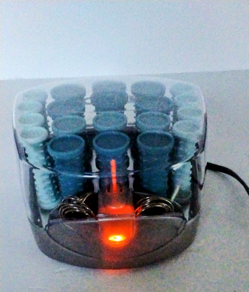 Conair Hot Rollers Compact Curls & Waves Curlers 20 Multi Size Rollers And Clips