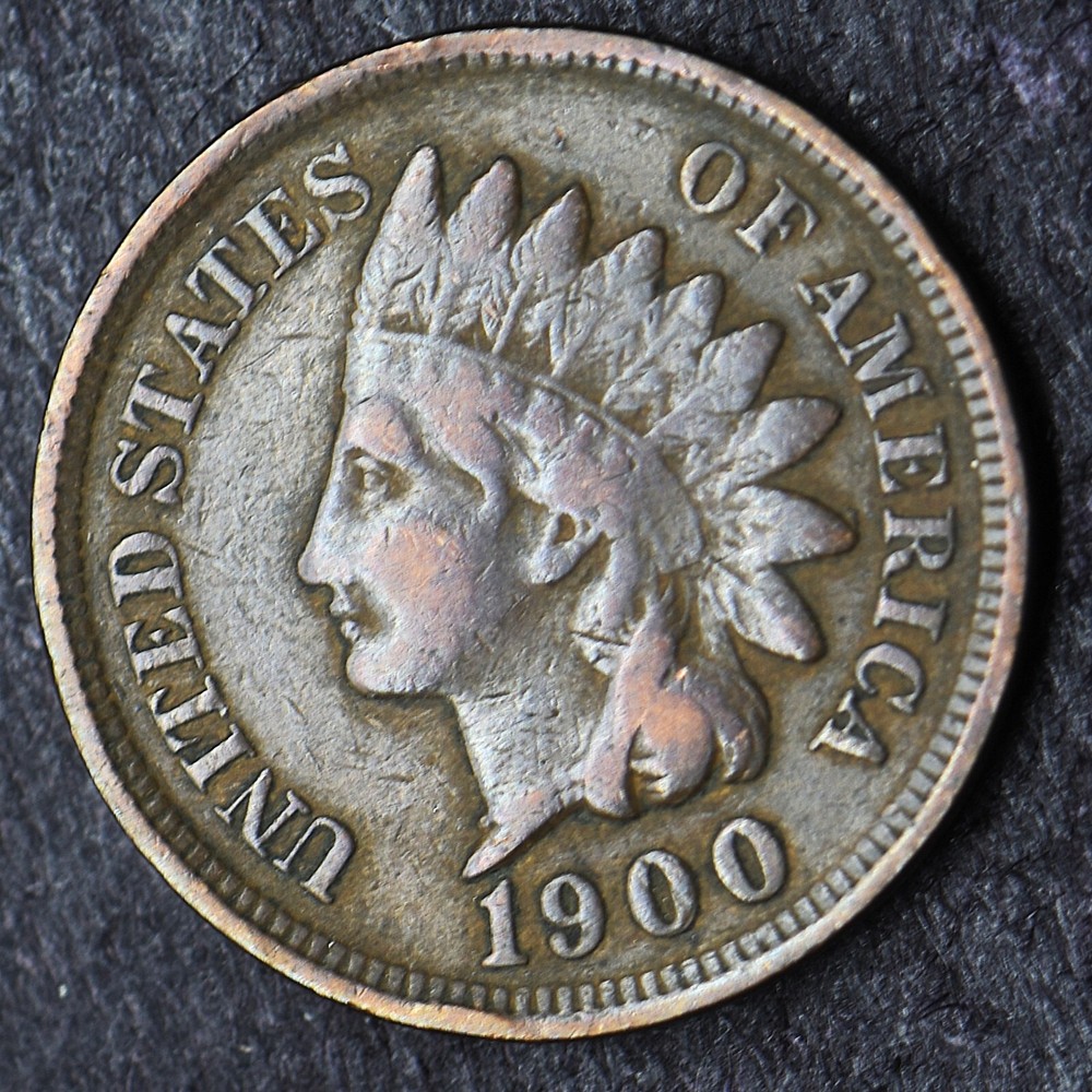 1900 Indian Head Cent 1C- COINGIANTS -