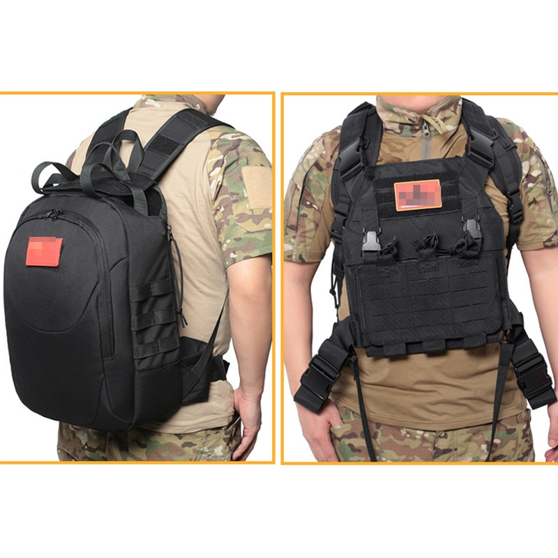Tactical Vest Function Combination Backpack Invisible Molle Quick Attack Bag New