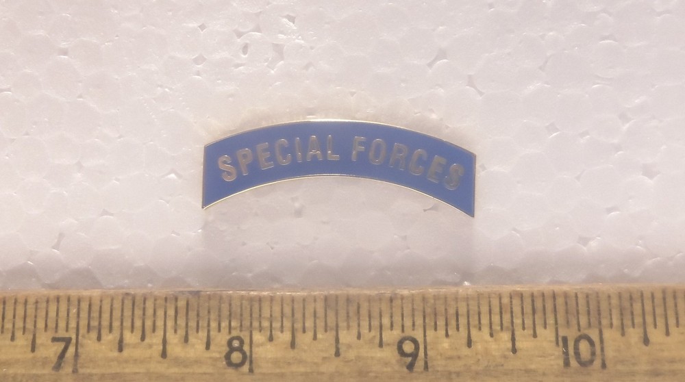 Special Forces Tab Pin