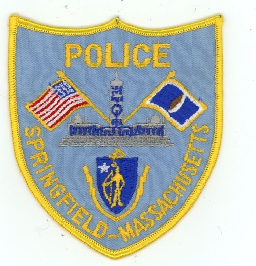 MASSACHUSETTS MA SPRINGFIELD POLICE NICE SHOULDER PATCH SHERIFF