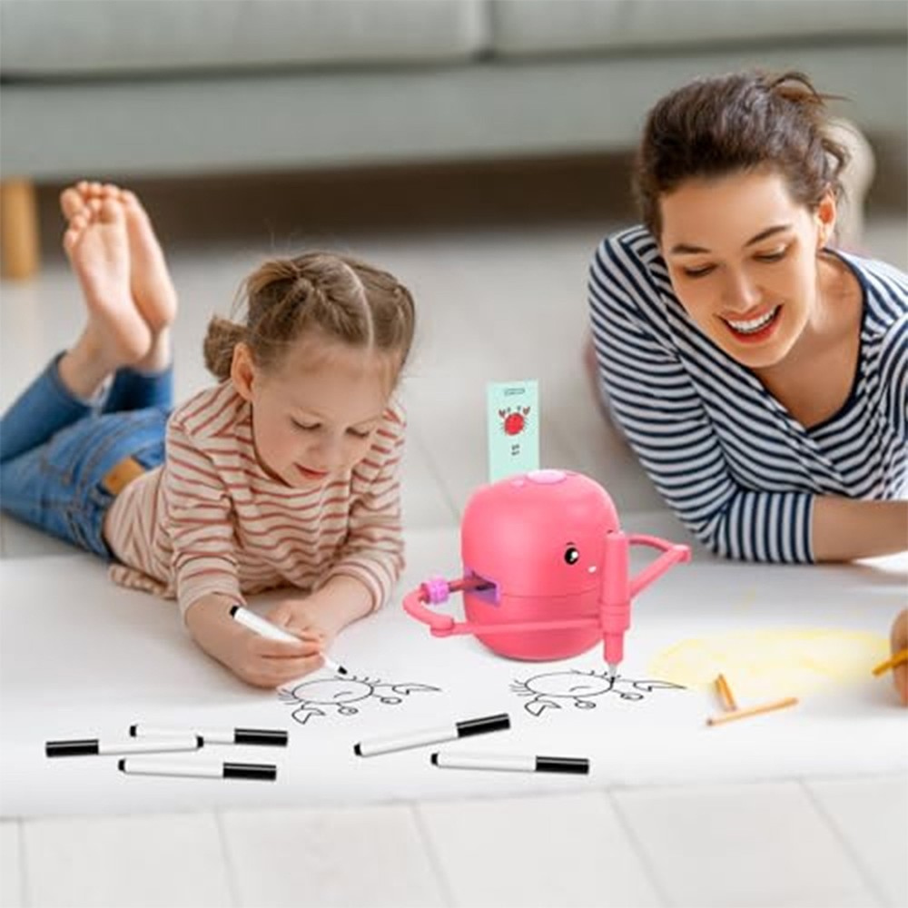 Drawing Robot Pen 18-Pieces Smooth Writing Paint Tools Educational