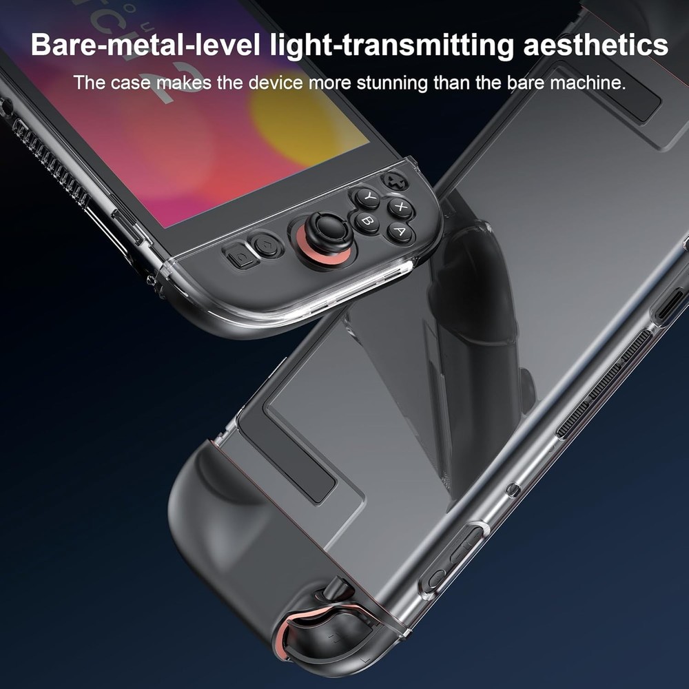 COMBO PACK- 4 in 1 Controller Charging Dock & Clear Dockable Protective Case