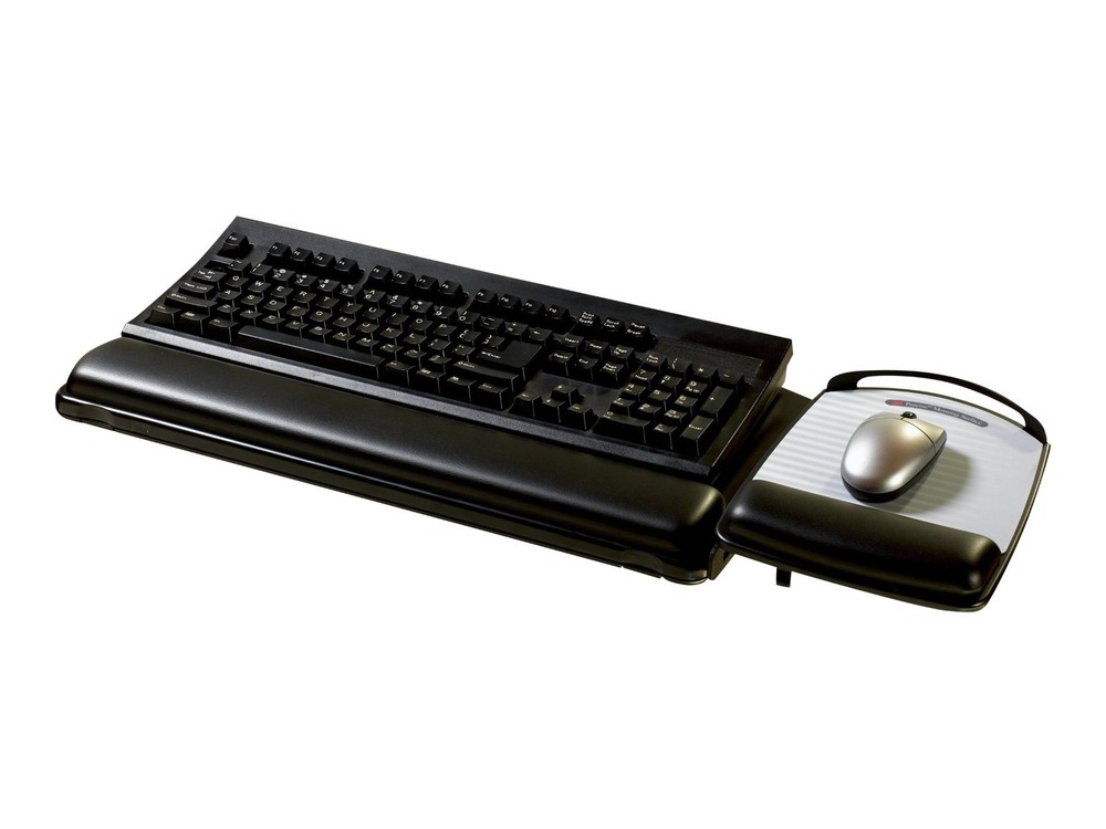 3M Keyboard Platform, Adjustable w/ mounting baseplate