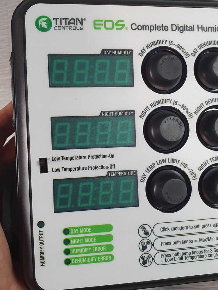 Titan Controls EOS Complete Digital Humidity Controller ONLY.