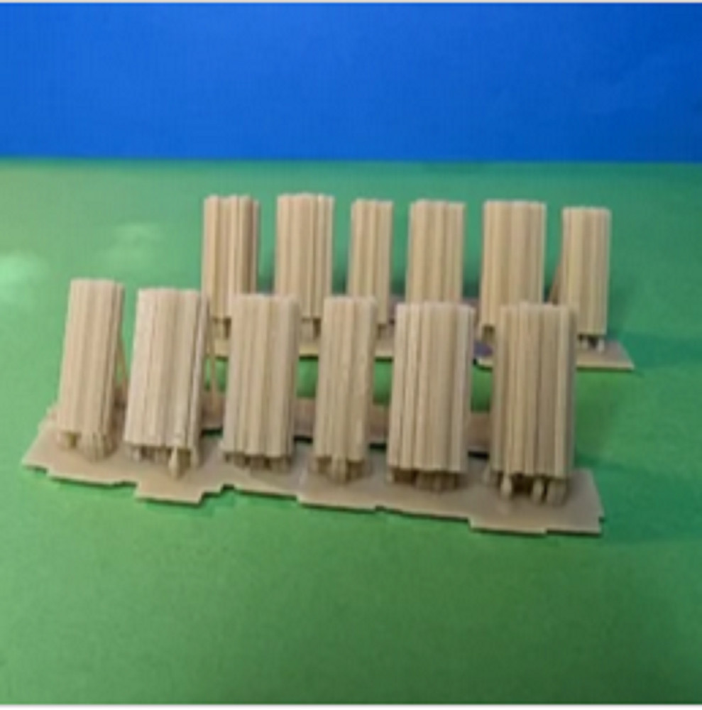 HO Scale Stacks of Lumber