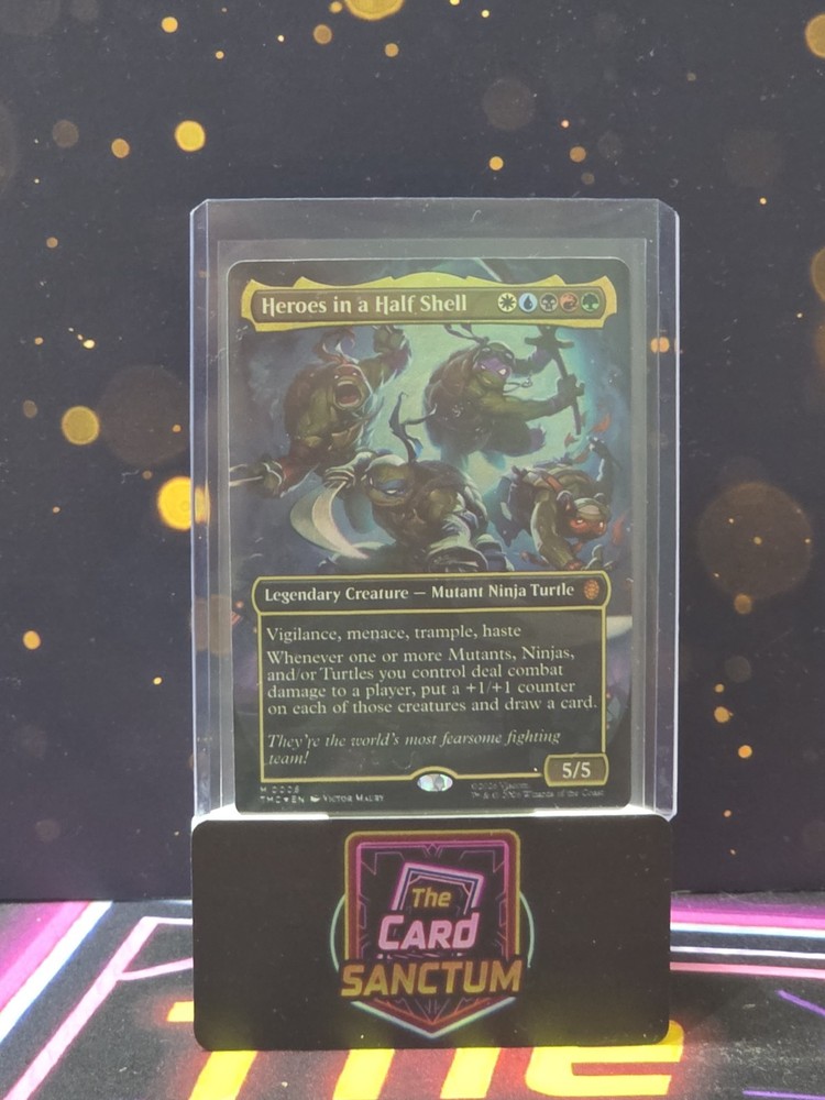 Magic The Gathering TMNT CORE TEAM  6 Card Set