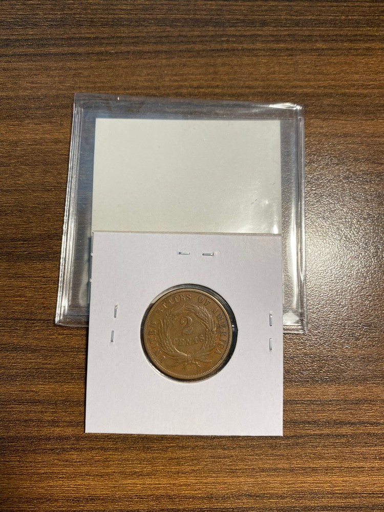 1871-P Two Cent Piece 2C VERY FINE (VF)