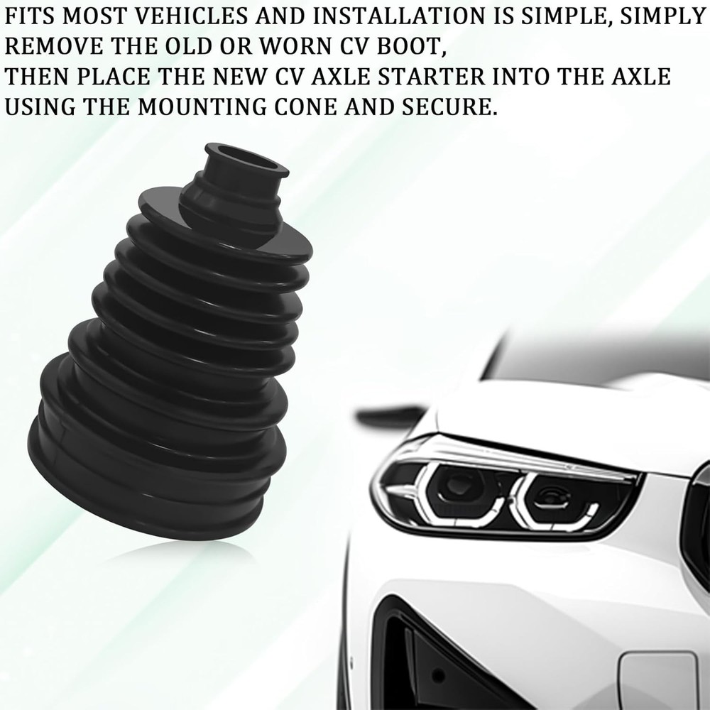 Universal CV Boot Kit Split Joint Gaiter Stretchable Replacement Car Auto Parts
