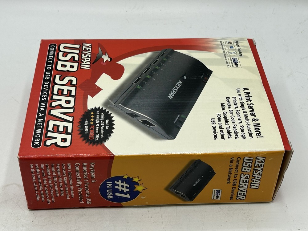 OPEN BOX Keyspan US-4A Network USB Server WITH FREE SHIPPING