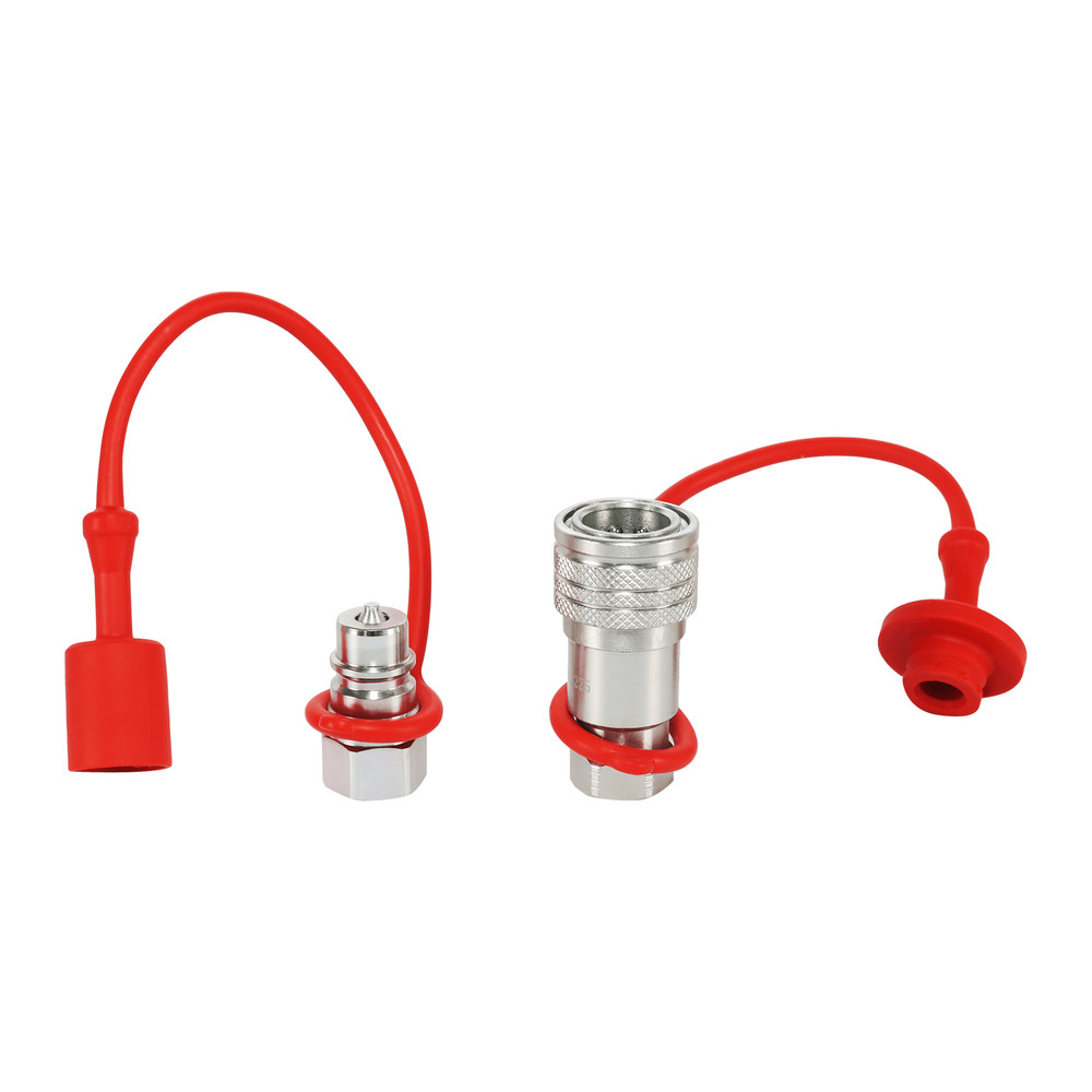 1/4″ AG Hydraulic Quick Couplers Set - 3/8″ SAE Thread
