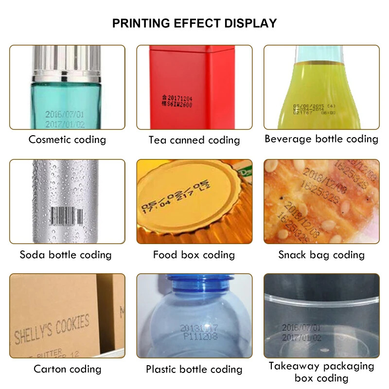 Automatic Handheld Coding Machine Date Coding Machine Marking Machine Tools New