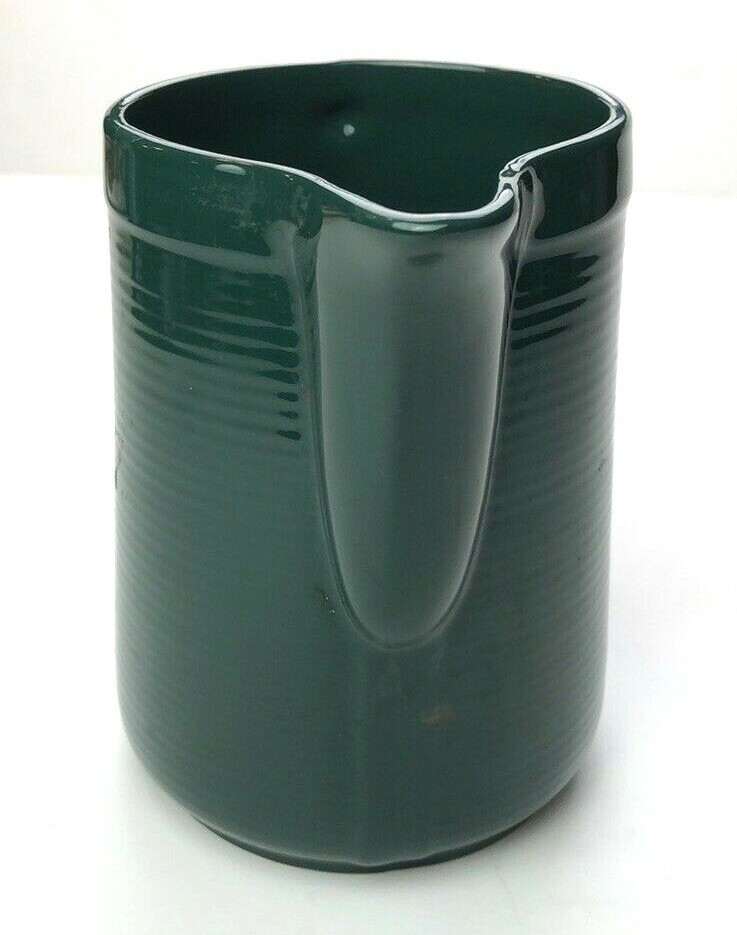 Pier 1 Scheurich Germany Pitcher Carafe 332-10 Solid Hunter Green Servingware