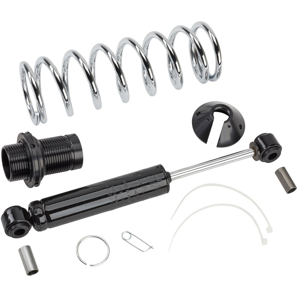AFCO Street Rod Coilover Shock Kit, Black, 140 Lb
