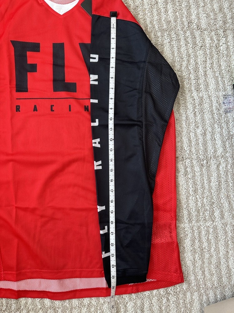 FLY Kinetic Mesh - Red/Black (Large)