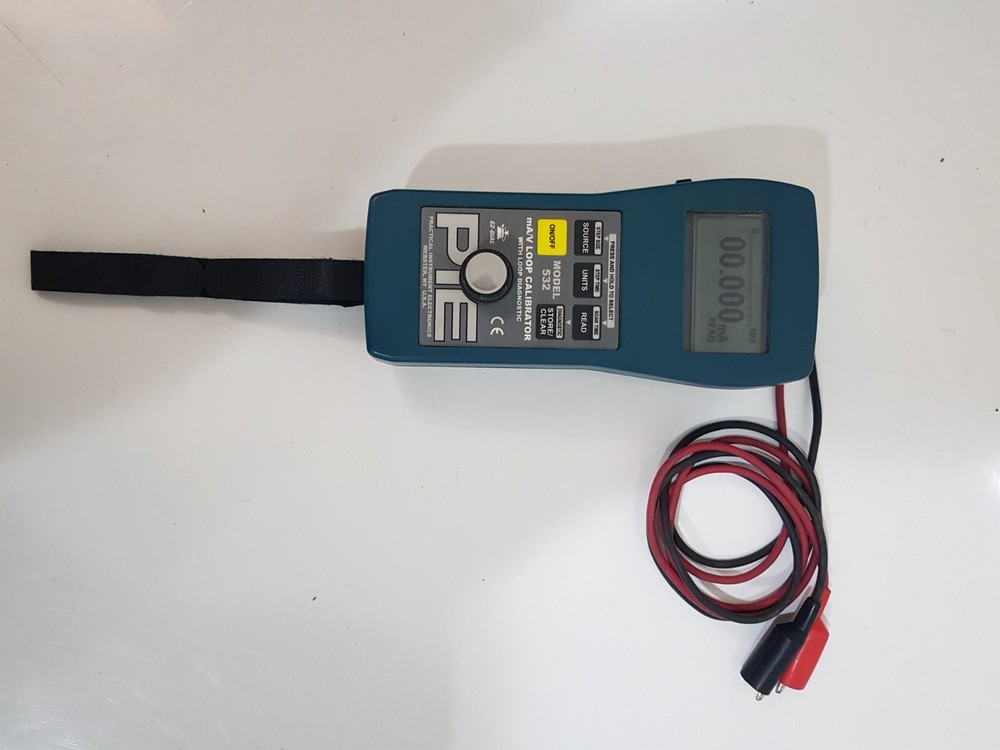 PIE Model 532 mA/V Loop Calibrator, with loop diagnostic