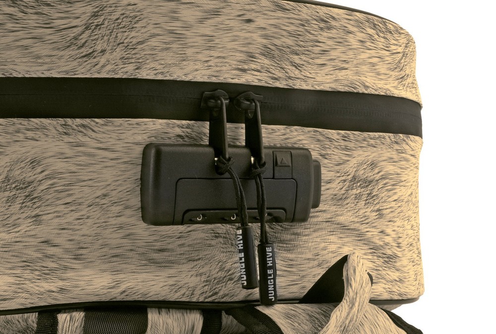 Jungle Hive Lifestyle Backpack - Tan Pattern