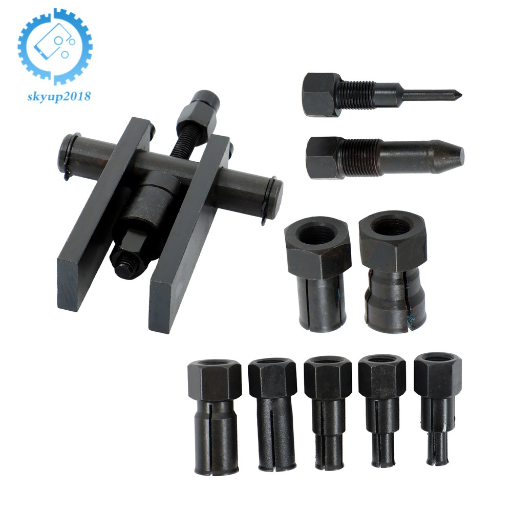 10 Piece Motorcycle Blind Inner Bearing Puller Tool Kit Removal Tool 8-25MM