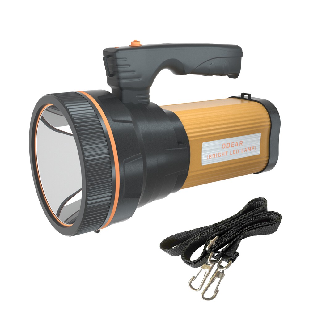 Odear Super Bright Torch Flashlight Searchlight Handheld LED Spotlight Camping