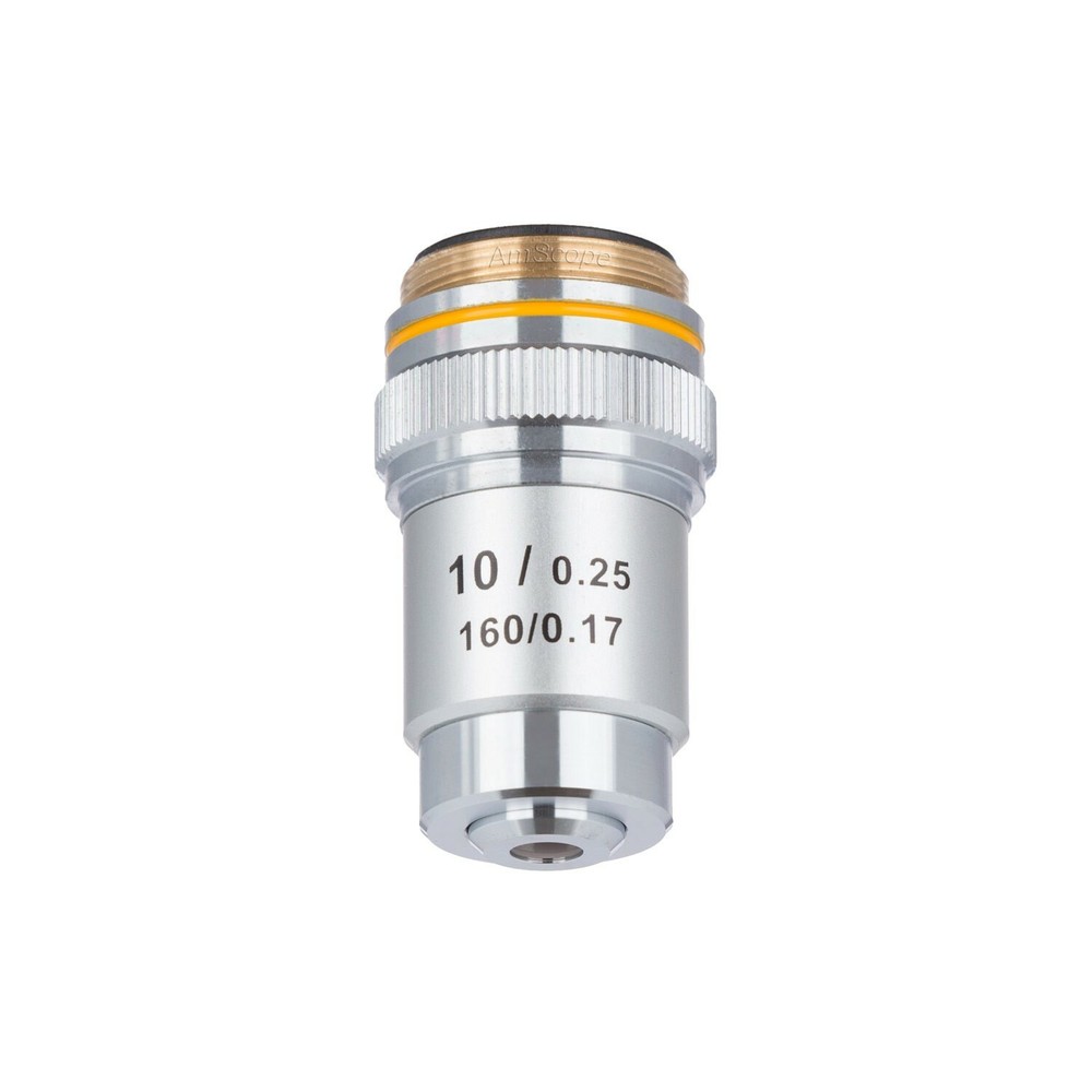 Ken-A-Vision 10X Achromatic Microscope Objective Lens - In Plastic Canister