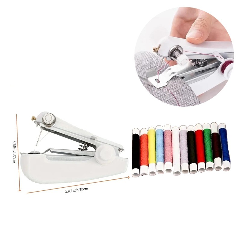 Multi-Functional Handheld Manual Sewing Machine Portable Mini Tailor Sewing Tool