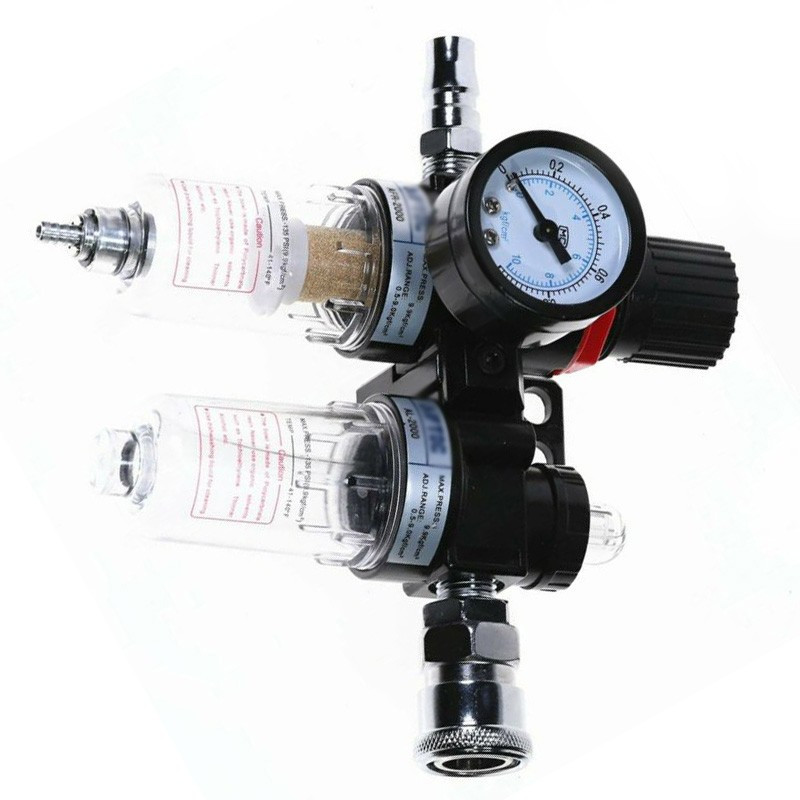 AFC2000 Plastic Air Source Treatment Filter Pressure Gauge Regulator Replacement