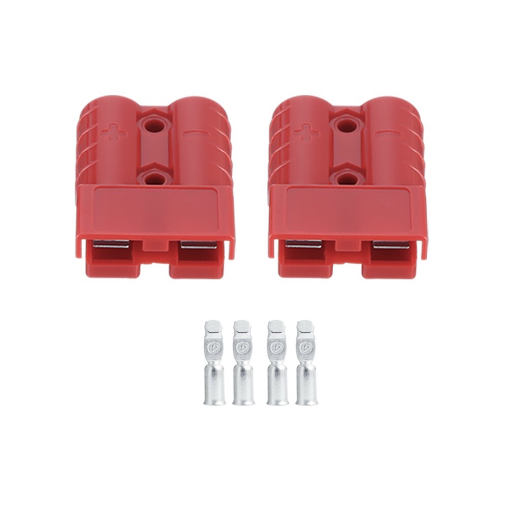 5Pair Battery Quick Connect Disconnect Jumper Connectors Cable Plug Winch 50A
