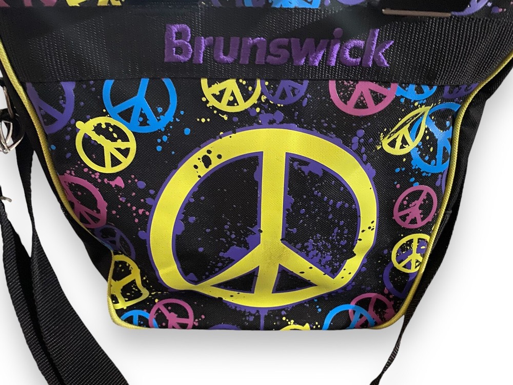 Brunswick "Peace" Bowling Bag with Handle and Straps