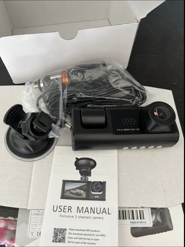 HD 1080P Dual Camera Dash Camera